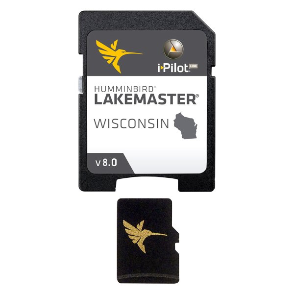 Humminbird® - LakeMaster™ Wisconsin V8 microSD Format Electronic Chart
