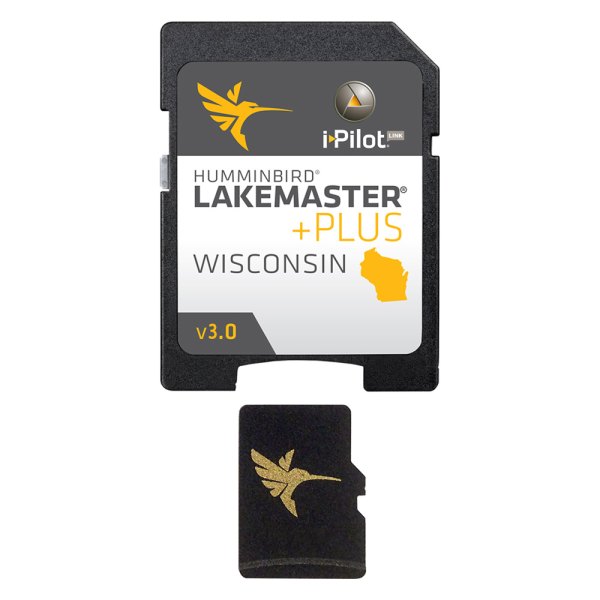 Humminbird® - LakeMaster™ Plus Wisconsin V3 microSD Format Electronic Chart
