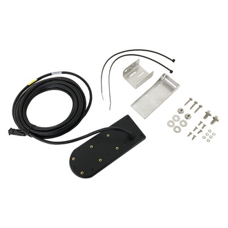 Humminbird® - MEGA Side/Down Imaging Plastic Transom Mount Transducer