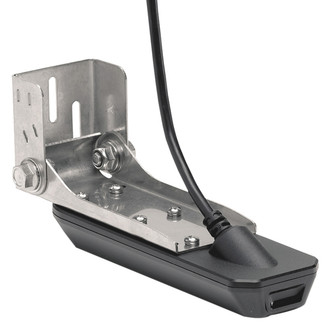 Humminbird® - MEGA Down Imaging+ XM 9 HW MDI T Plastic Transom Mount Transducer for Helix Fish Finders