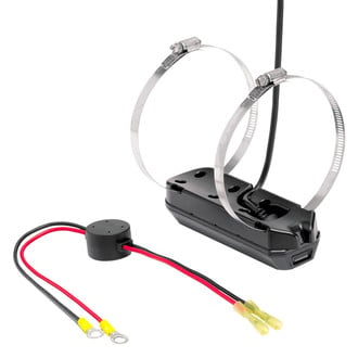 Humminbird® - MEGA Down Imaging+ XTM 9 HW MDI T Plastic Trolling Motor Mount Transducer for Helix Fish Finders