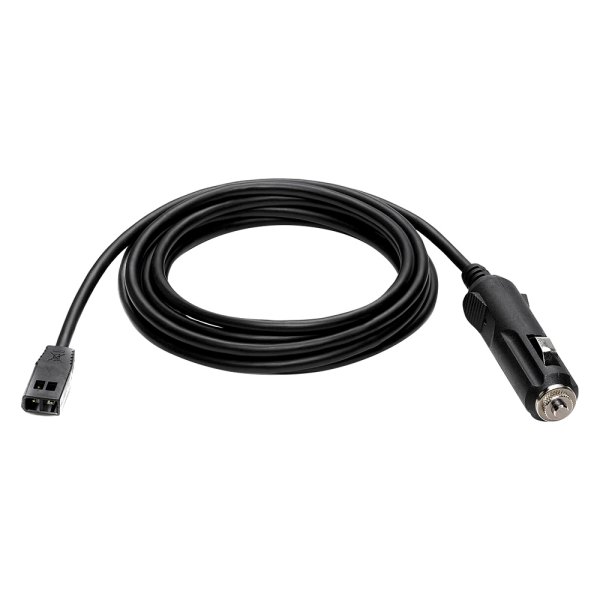 Humminbird® - 8' Power Cable with Cigarette Lighter Plug/Proplietary Connectors for Helix Fish Finders