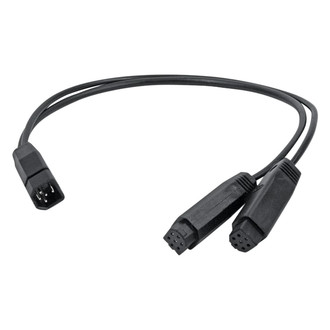 Humminbird® - 7-Pin to Dual 7-Pin 2' Temperature & Speed Sensor Y-Cable