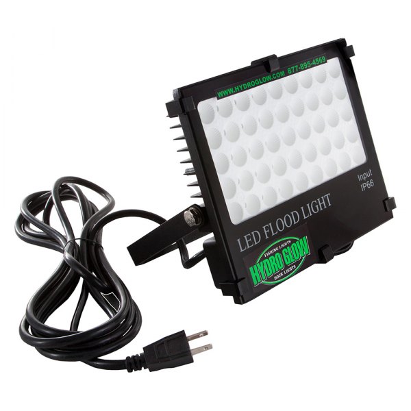 Hydro Glow® - 8" x 8" 100 W Green LED Flood Fishing Light