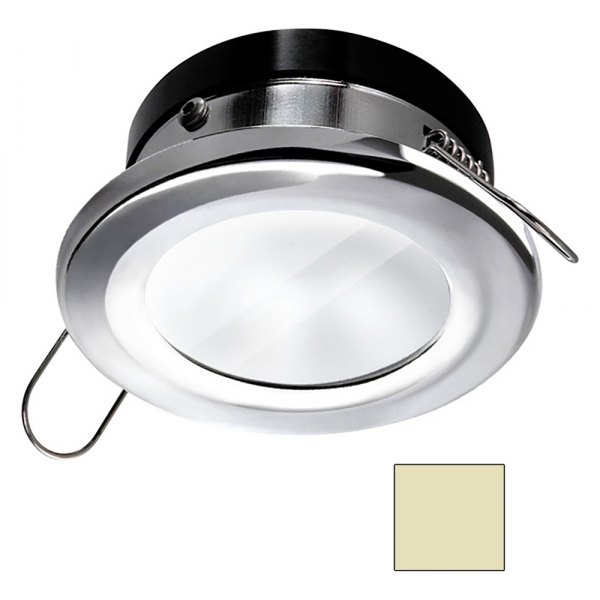 i2Systems® - Apeiron A1110Z 3.15"D 12/24V DC 106lm Warm White Recessed Spring Mount LED Courtesy Light