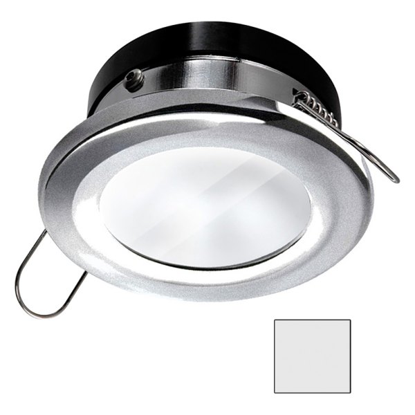 i2Systems® - Apeiron A1110Z 3.15"D 12/24V DC 106lm Cool White Recessed Spring Mount LED Courtesy Light