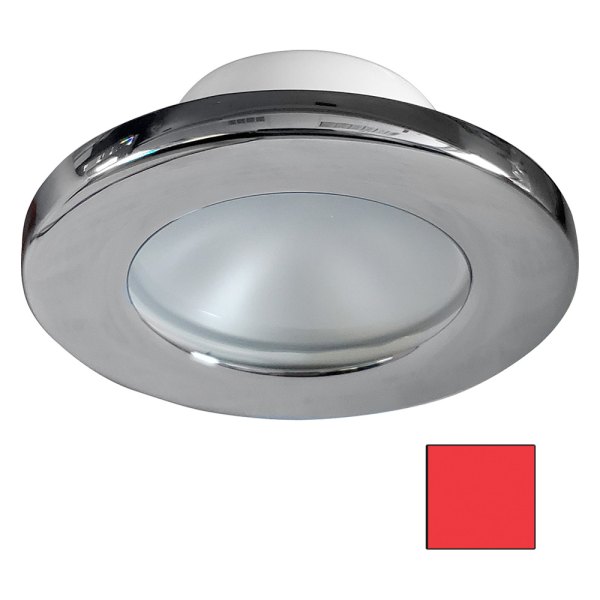 i2Systems® - Apeiron A3100Z 3.15"D 12/24V DC 78lm Red Recessed Screw Mount LED Courtesy Light
