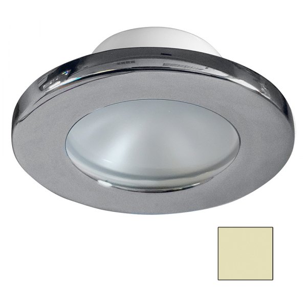 i2Systems® - Apeiron A3100Z 3.15"D 12/24V DC 78lm Warm White Recessed Screw Mount LED Courtesy Light