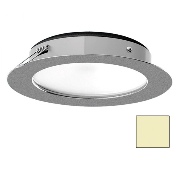 i2Systems® - Apeiron Pro XL A526 6"D 12/24V DC 300lm Warm White Recessed Spring Mount LED Courtesy Light