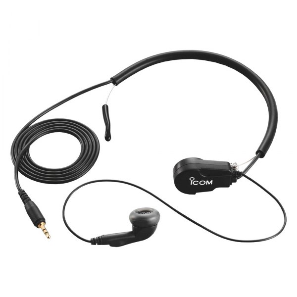 Icom® - Black Wired Earset for ICMM7201 Radios