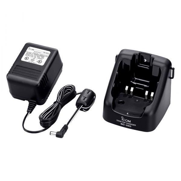 Icom® - 110V Battery Charger with Cup for M88/F50/F60 Radios