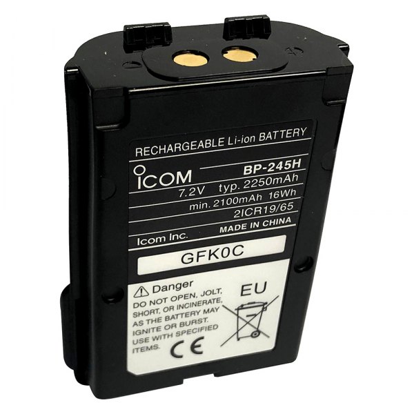 Icom® - 7.4V Li-Ion Battery for M72/M73 Radios