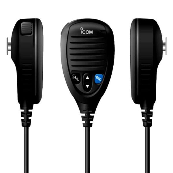 Icom® - Black Wired Handset for M506 Radios