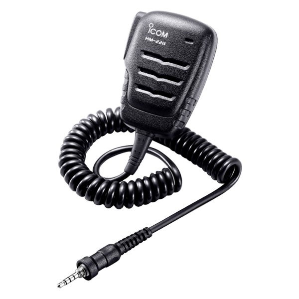 Icom® - Black Wired Handset for M25/M35/M93 Radios