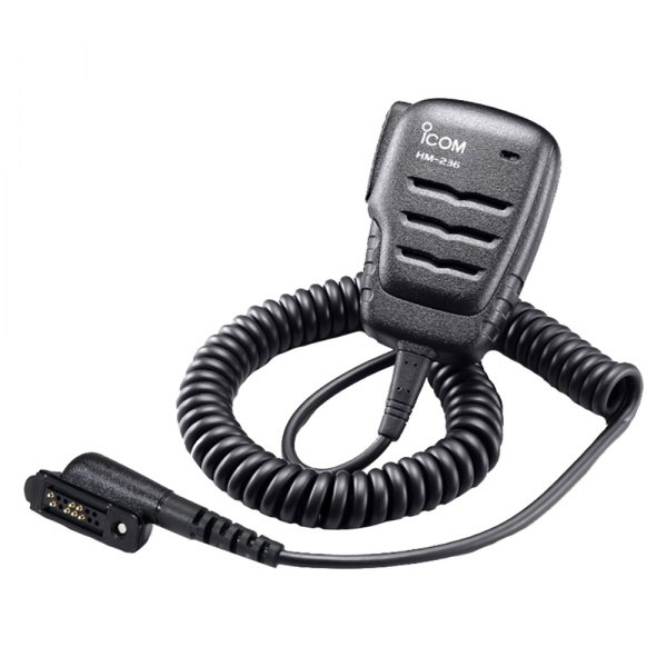 Icom® - Black Wired Handset for M85/IP730D/IP740D Radios
