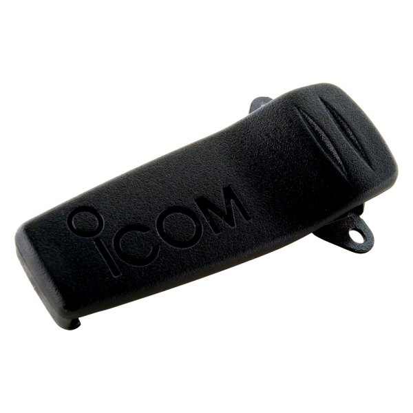 Icom® - Black Plastic Alligator Type VHF Radio Belt Clip for GM1600/F11/F21 Radios