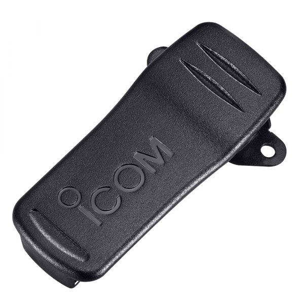 Icom® - Black Plastic Alligator Type VHF Radio Belt Clip for F5/F61/F51V/F61V Radios