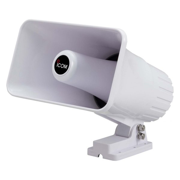 Icom® - 40W 1-Way 4-Ohm White Horn Speaker