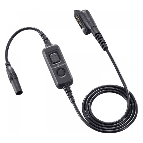 Icom® - Black Wired Earset for F52D Radios