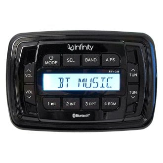 Infinity® INF-PRV250 Black AM/FM/MP3/USB/Bluetooth Stereo