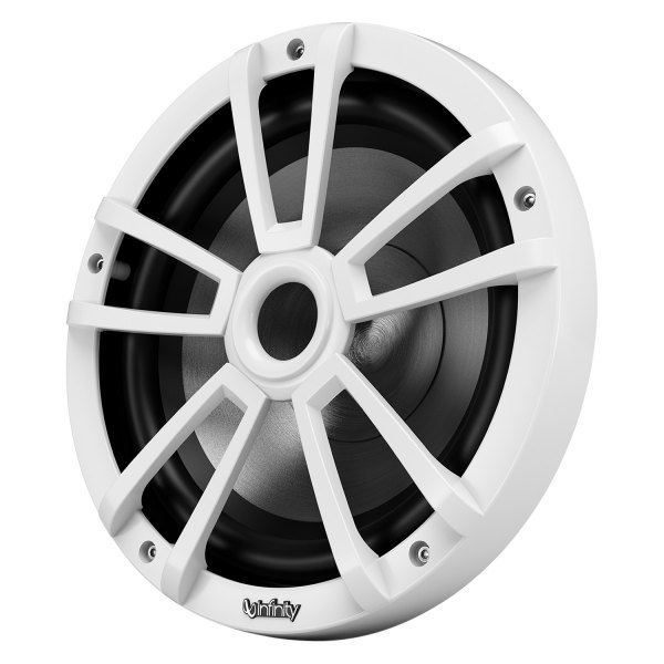 Infinity® - Reference™ Series 750W 10" White Flush Mount Subwoofers with LED Lights, Pair
