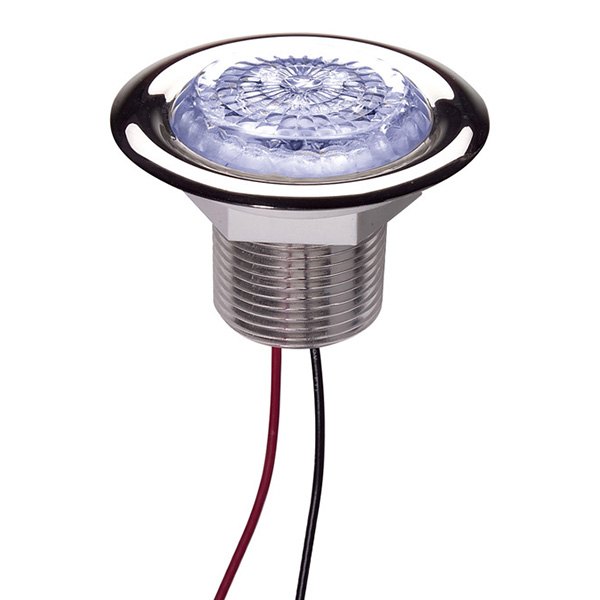 Innovative Lighting® - 1.85"D 12V DC Blue Recessed Screw Mount LED Courtesy Light