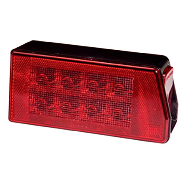 Innovative Lighting® - Red Over 80" Wide LED Submersible Tail Light with License Plate Illuminator