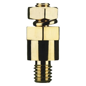 Install Bay® - Standard Brass Plated Battery Terminal GM Post Extenders