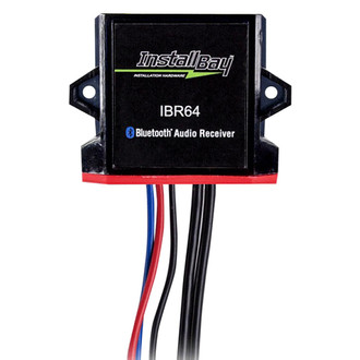 Install Bay® - Black Bluetooth Stereo Receiver
