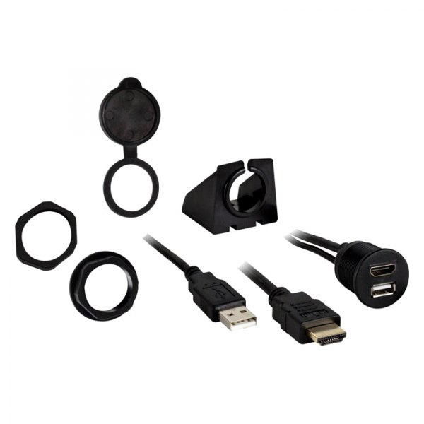 Install Bay® - 3' Audio/Video Cable Kit with HDMI/USB Connectors