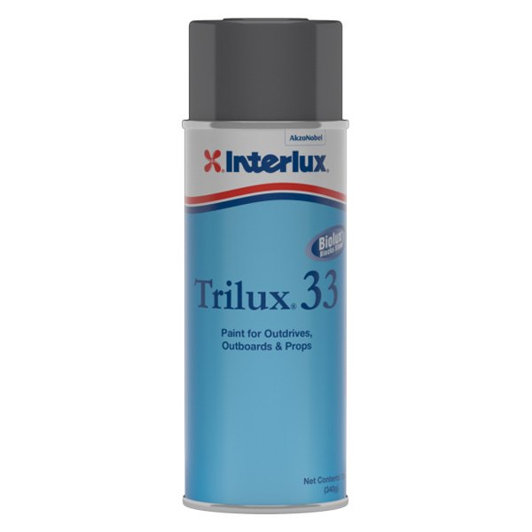 Interlux® - Trilux™ 33 12 oz. Black Antifouling Paint Spray with Biolux™