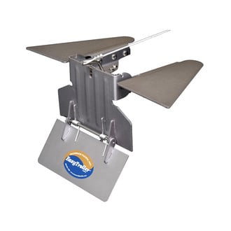 Ironwood Pacific® 162 - Easytroller Stainless Steel Trolling Plate with Hydrofoil Fin