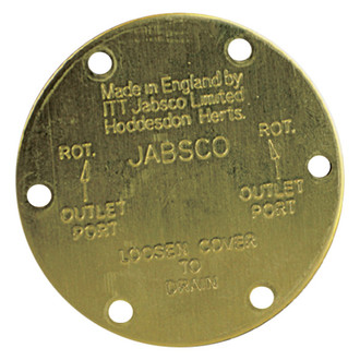 Jabsco® 11830-0000 - End Cover for 2620/3380/4540/5320/5850 Pumps