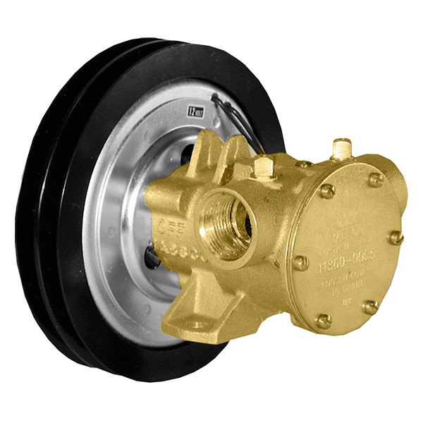 Jabsco® - 12 V 1560 GPH Electro Magnetic Clutch Impeller Utility Pump