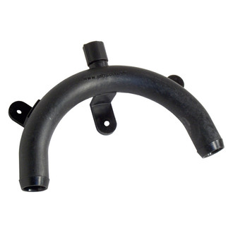 Jabsco® - 1" D Black Plastic Discharge Vented Loop