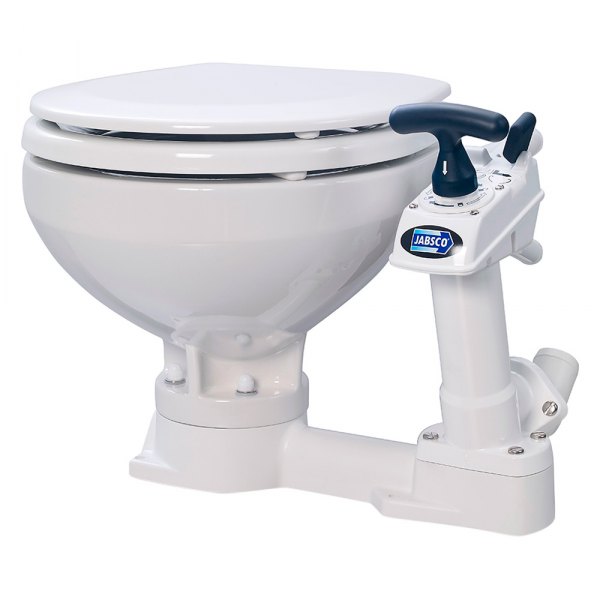Jabsco® - Twist N Lock Marine Compact Bowl Manual Toilet