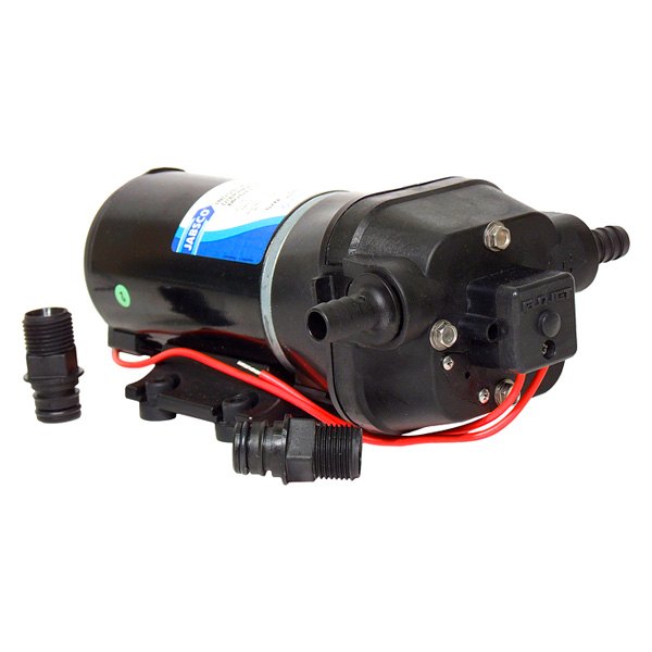 Jabsco® - 12 V 240 GPH Electric Industrial Diaphragm Utility Pump with Switch