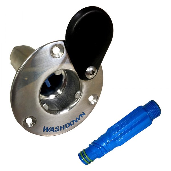 Jabsco® - 1-1/2" Hole Flush Mount Thru-Hull Fitting