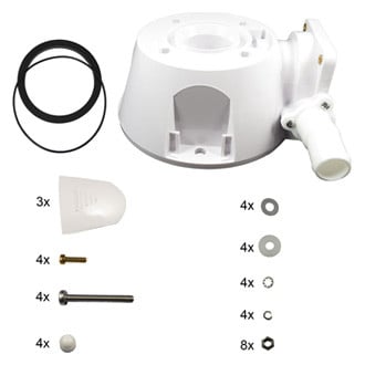 Jabsco® - Base Assembly for 37010 Toilet