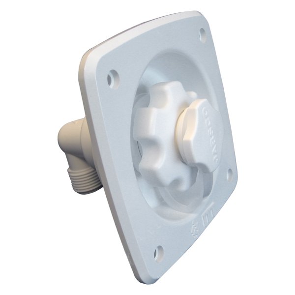 Jabsco® - White 45 PSI Flush Mount Water Pressure Regulator