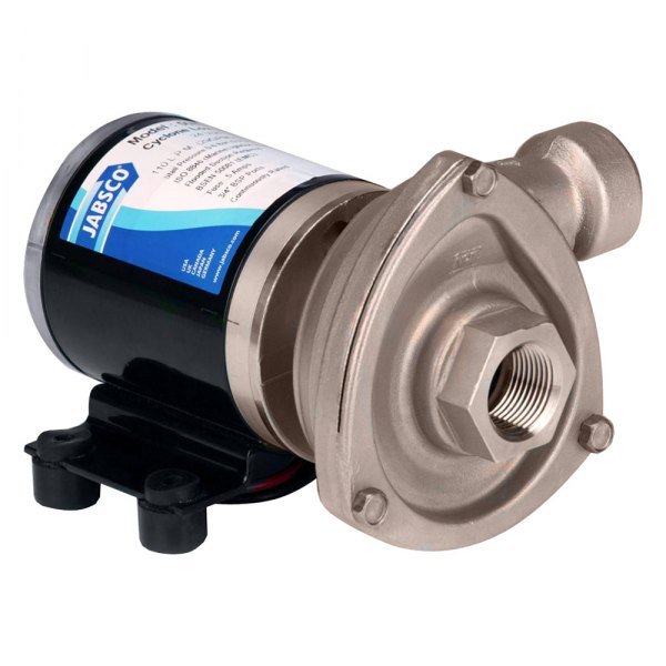 Jabsco® - Cyclone™ 12 V 1740 GPH Electric Low Pressure Circulation Impeller Utility Pump