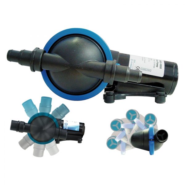 Jabsco® - 24 V 252 GPH Electric Shower Diaphragm Drain/Bilge Pump