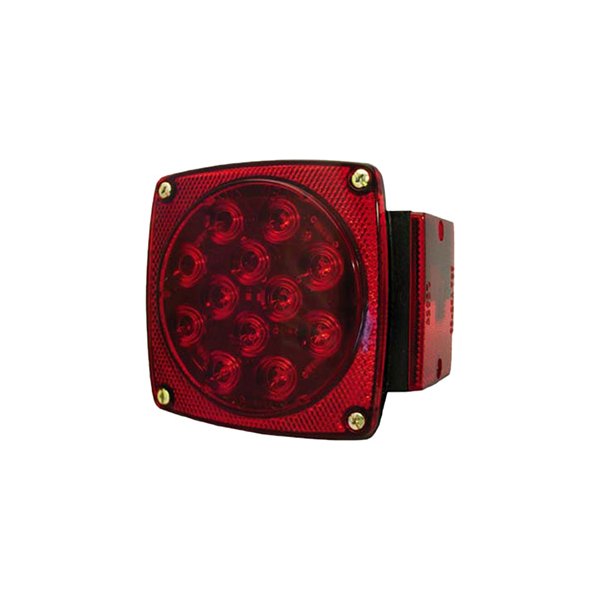 Jammy® - 24245 Series Red Square 6 Function Under 80" LED Submersible Right Side Tail Light