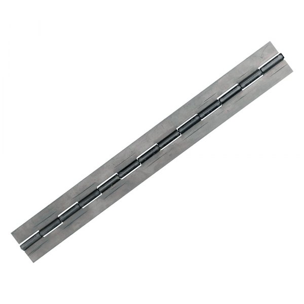 Jefco Manufacturing® - 72" L x 1.5" W x 0.125" D 0.060"/16 Gauge Stainless Steel B Continuous Hinge
