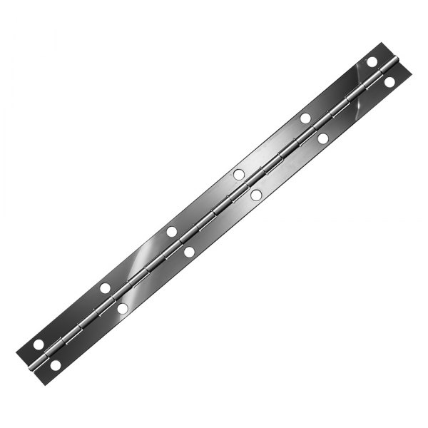 Jefco Manufacturing® - 72" L x 1.5" W 0.125" 304 Stainless Steel Continuous Hinge