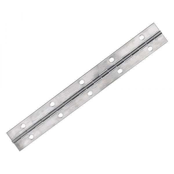 Jefco Manufacturing® - 72" L x 2" W 0.125" 304 Stainless Steel Continuous Hinge