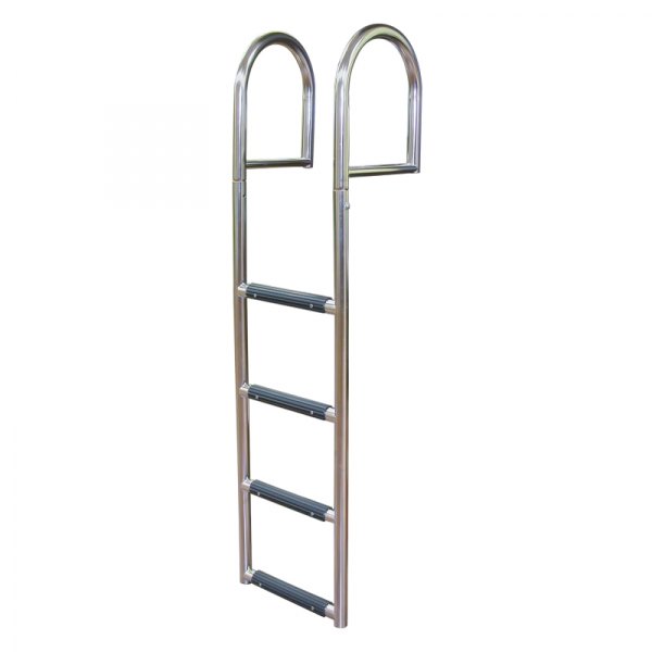 JIF Marine® - 16" W x 11" H Stainless Steel 4-Step Dock Ladder