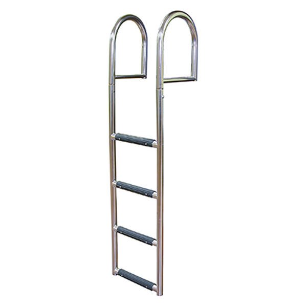JIF Marine® - 16" W x 11" H Stainless Steel 5-Step Dock Ladder