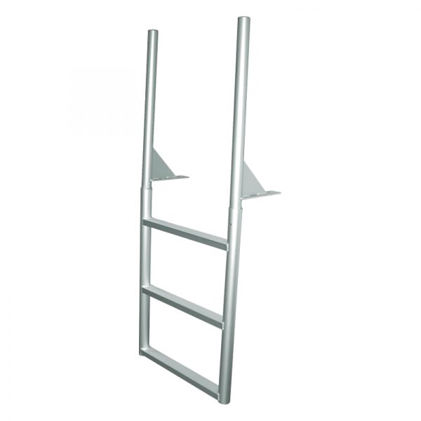 JIF Marine® - 12" H Aluminum 3-Step Dock Ladder