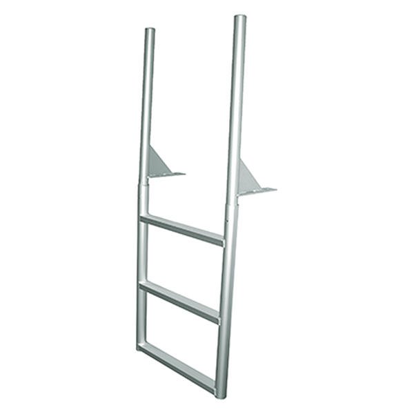 JIF Marine® - 12" H Aluminum 4-Step Dock Ladder